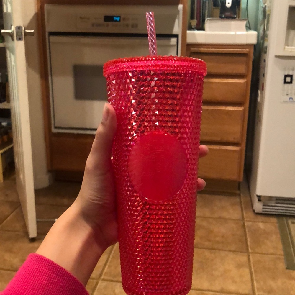 Starbucks holiday studded cold cup